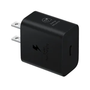 Cargador de Pared Samsung EP-T2510N Carga Rapida 25W con Caja Negro — SAMSUNG