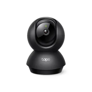 Camara Tp-Link Tapo C211 Tipo PT Negra Int 3MP Visión 360° Vis. Noct. IR WI-FI Bidirecional 512GB — TP-LINK