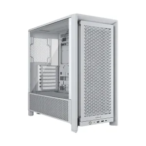 CASE CORSAIR FRAME 4000D RS Modular Mid-Tower Tempered Glass USB-C 2USB-A Blanco — CORSAIR