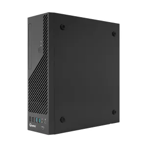Case Quasad Slim QGT-450G 2USB2.0 USB-C PS-450W-80 Plus Gold 100V-240V micro-ATX Negro — QUASAD COMPUTER