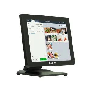 POS SYSTEM SAT AIO TOUCH Intel i5 8GB 256GB 15Inch Wifi VGA USB Black — SAT PCS