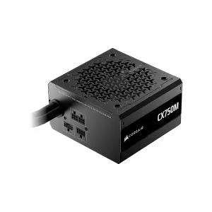 FUENTE DE PODER CORSAIR 750W CX-M CX-750M Series 80 Plus Bronze Semi-Modular Low-Noise — CORSAIR