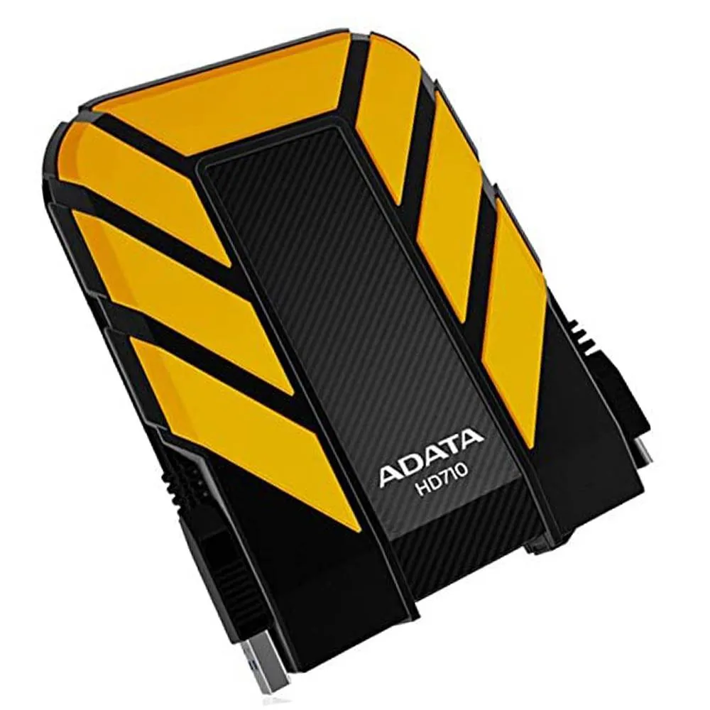 Disco Duro Externo Adata 2TB HD710 USB 3.0 Antishock Waterresist Amarillo — A-DATA Technology