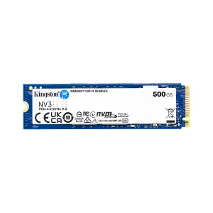 SSD Kingston 500GB M.2 2280 SNV3S-500G PCIe 4.0 x 4 NVMe 5000-3000MB-s Nand 3D — KINGSTON