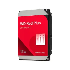 Disco Duro Western Digital-Interno-Rojo Plus NAS-12TB-7200RPM-SATA 6GB-s Crm 512MB 3.5Inch — WESTERN DIGITAL