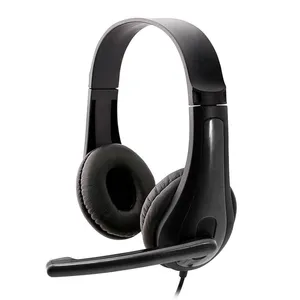 Headset Argom ARG-HS-0078 con Microfono Negro USB 2.0 — ARGOM TECH