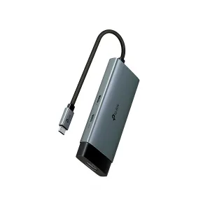 HUB TP-Link USB Tipo-C 5 in 1 con Puerto HDMI 4K 60Hz Carga Rapida 100W Silver — TP-LINK