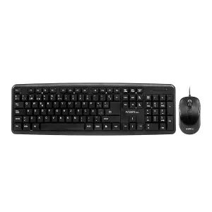 Combo Teclado-Mouse Argom ARG-KB-7418 USB Negro — ARGOM TECH