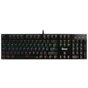 Teclado Quasad QKM-G80 Mecanico Full Size Lighting 9LIGHT Modes Scrolling Wires USB-A Negro — QUASAD COMPUTER