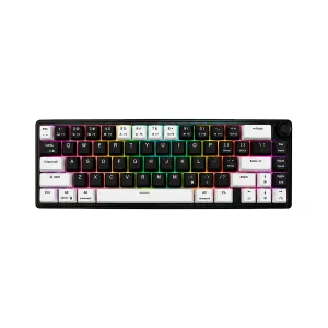 Teclado Mecanico Tengu RGB Okami Negro Blanco Switch Rojo WI-FI Gamer — GENERICOS