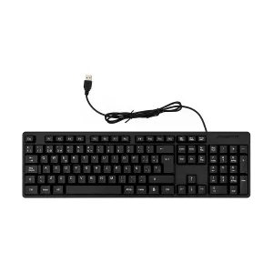 TECLADO K886 Water Proof Spanish Black — GENERICOS