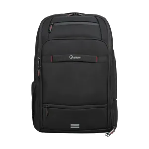 Mochila Notebook Quasad QXB-ElitePack Nylon 15.6INC. Negro Filos Rojos — QUASAD COMPUTER