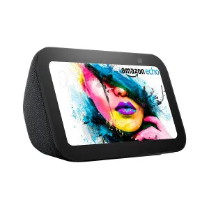 Smart Display Amazon Echo Show 5 3RD Gen 2023 Deeper Bass Clearer Sound Charcoal — AMAZON