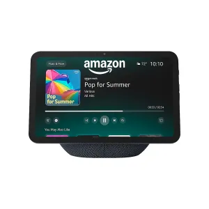 Screen Amazon Echo Show 8 Model Vibrant HD 8.7Pulg. Display with Spatial Audio Graphite — AMAZON