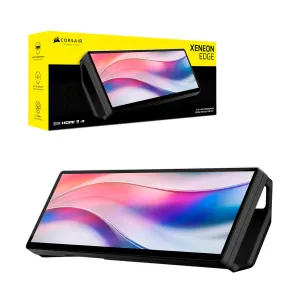 Pantalla CORSAIR Multi-Touch XENEON EDGE 14.5Inch IPS Panel 2560x720 60Hz HMDI USB-C Black — CORSAIR
