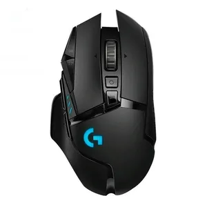 Mouse Logitech Gaming G502 Wireless Lightspeed Sensor Hero 16K RGB Lightsync Recargable Powerplay — LOGITECH