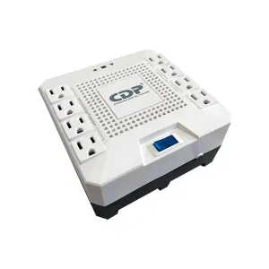 Regulador Cdp AVR1808 1800VA-1000W 8 Outlets NEMA-15R 120V — CHICAGO DIGITAL POWER
