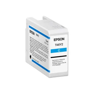 Cartucho Epson T46Y Photo Ultrachrome PRO10 Cyan 50ML — EPSON