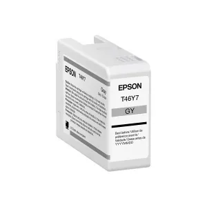 Cartucho Epson T46Y Photo Ultrachrome PRO10 Gray 50ML — EPSON