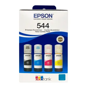 Kit Botellas Epson T544 4 Colores Black-Cyan-Magenta-Yellow — EPSON