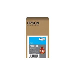 Carucho Epson DURABrite Pro 748XXL Extra-High Capacity 7K Cyan — EPSON