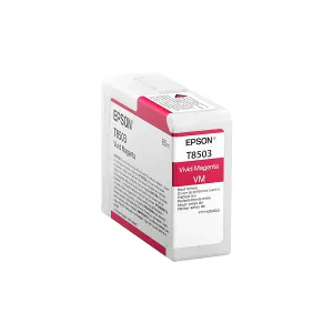 Cartucho Epson T85030N UltraChrome HD Vivid Magenta Ink 80 ml — EPSON