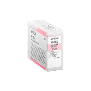 Cartucho Epson T85060N UltraChrome HD Vivid Light Magenta Ink 80 ml — EPSON