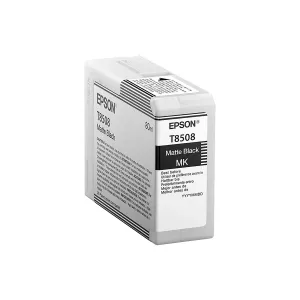 Cartucho Epson T85080N Ultrachrome HD 80ML Matte Black — EPSON
