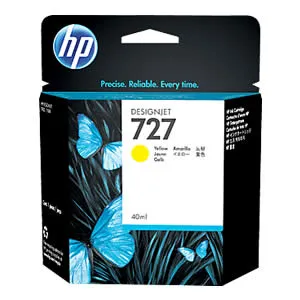 Cartucho HP 727 Amarillo 40ML — HEWLETT PACKARD