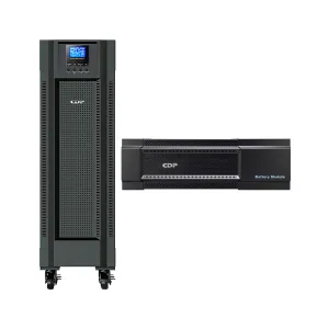 UPS Cdp 15PM 15KVA-12KW 0.9PF Online with Case for UPO22-15BC32-79BM - Bat. UPO2215BC — CHICAGO DIGITAL POWER