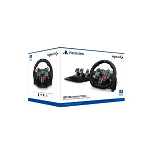 Volante Driving Logitech G29 Negro PS3-PS4-PC Simulacion Inmersiva-Pedales Ajustables — LOGITECH